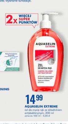 Żel do mycia rąk antybakteryjny Aquaselin extreme promocja