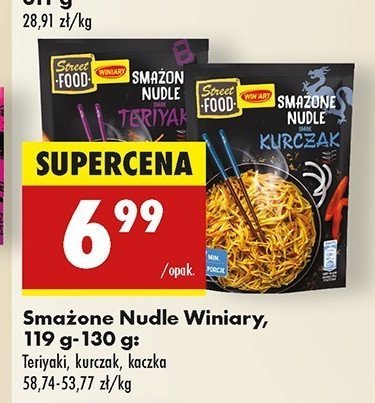 Smażone nudle kurczak Winiary street food promocja