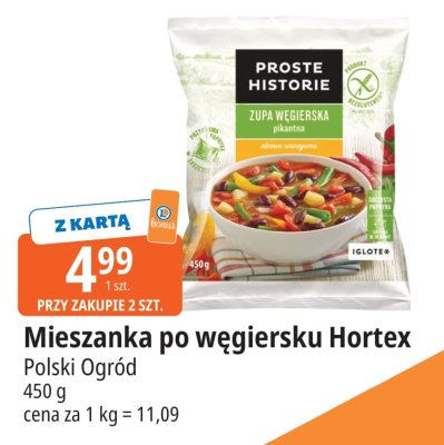 Mieszanka po węgiersku Hortex Polski Ogród promocja w Leclerc