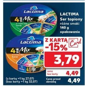 Ser topiony miks wielosmakowy Lactima promocja