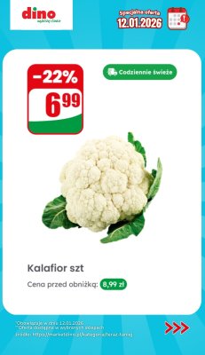 Kalafior szt promocja w Dino