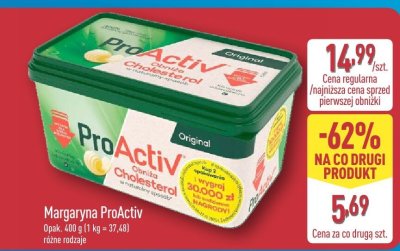 Margaryna różne rodzaje promocja w Aldi