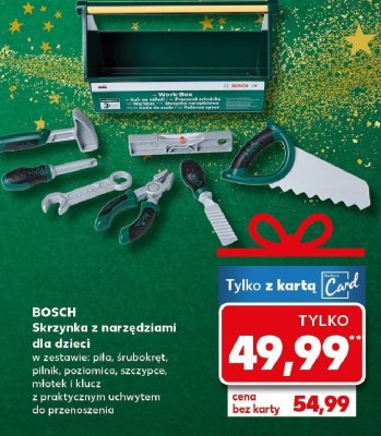 Skrzynka z narzędziami dla dzieci  promocja w Kaufland