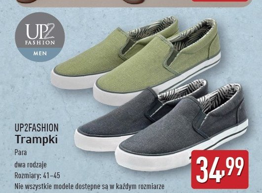 Trampki męskie 41-45 Up2fashion promocja w Aldi