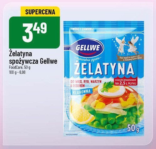 Żelatyna Gellwe promocja