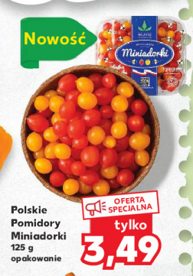 Pomidory mini Mularski promocja