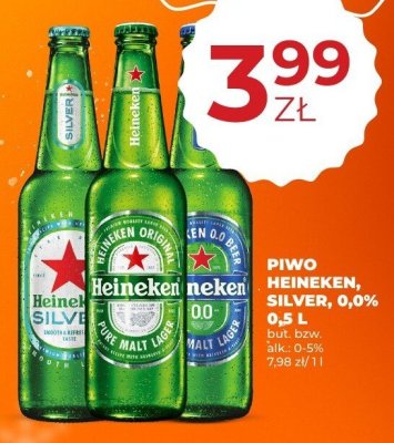 Piwo Heineken Silver 0,0% 0,5 L promocja w Duży Ben