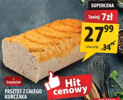 Pasztet z całego kurczaka Sokołów promocja w Arhelan