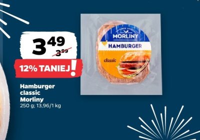 Hamburger classic Morliny promocja w Netto