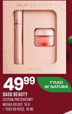 Kosmetyki Daso Beauty zestaw prezentowy serum do ust + tusz do rzęs promocja w Drogerie Natura