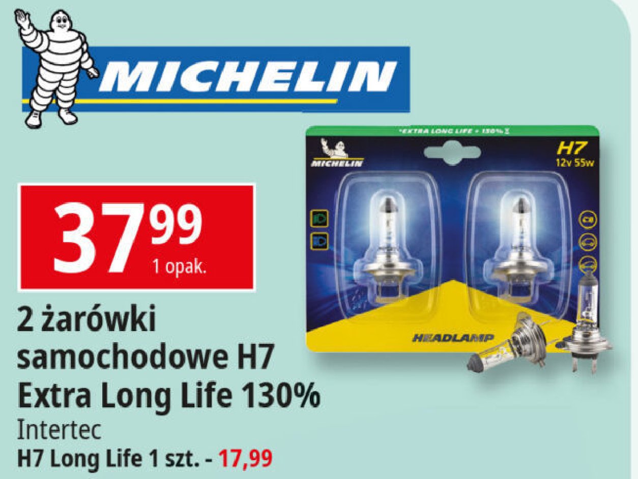 Żarowka h7 Michelin promocja w Leclerc