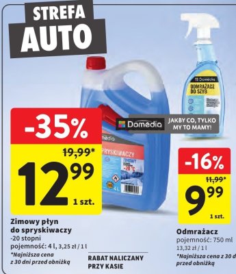 Płyn do spryskiwaczy zimowy promocja w Intermarche