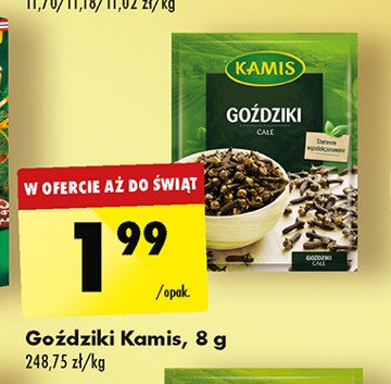 Goździki Kamis promocja w Biedronka