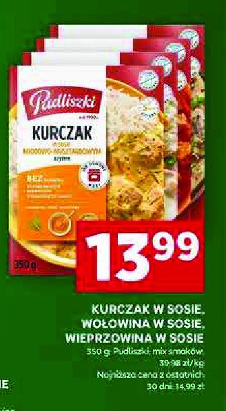 Wołowina w sosie grzybowym z kaszą gryczaną Pudliszki promocja