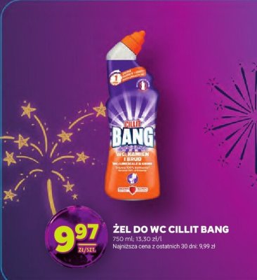 Żel do WC Cillit Bang promocja w Stokrotka