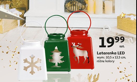 Latarenka led 10.5 x 13.5 cm promocja w Selgros