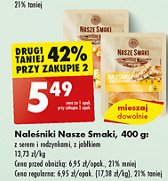 Nalesniki z jabłkami Nasze smaki promocja