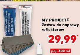 Zestaw do napraw reflektorów K-classic myproject promocja w Kaufland
