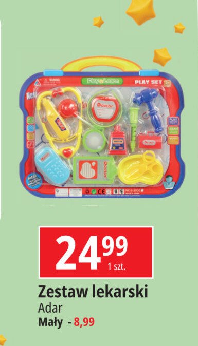 Zestaw lekarski mały Adar promocja w Leclerc