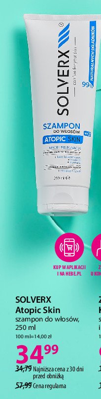 Szampon do w艂os贸w atopic skin Solverx promocja