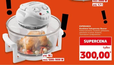 Kombiwar halogenowy Quasar promocja w Kaufland