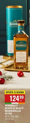 Whiskey Single Malt Bushmills 10 YO promocja w Biedronka