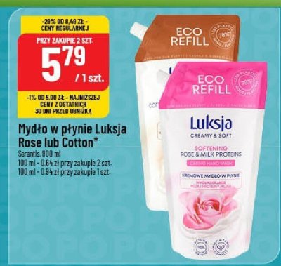 Mydło w płynie Cotton promocja w POLOmarket