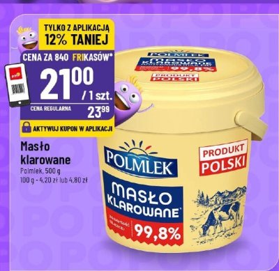 Masło promocja w POLOmarket