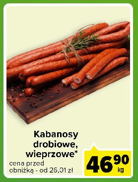 Kabanosy drobiowe promocja