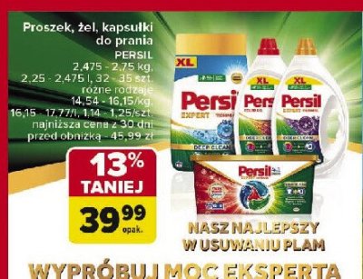 Kapsu艂ki Persil do prania 4in1 deep clean color discs promocja