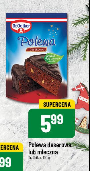 Polewa deserowa Dr. oetker promocja w POLOmarket