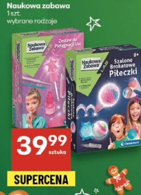 Naukowa zabawa promocja w Delikatesy Centrum