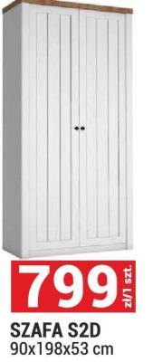 Szafa S2D promocja w Merkury Market
