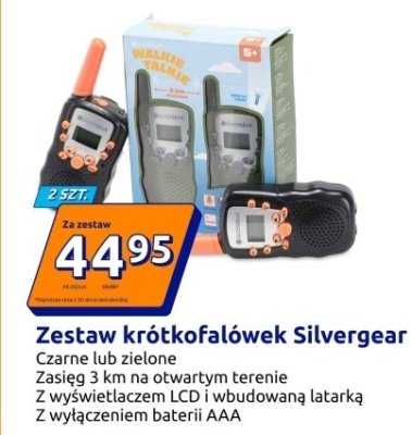 Zestaw krótkofalówek  promocja w Action