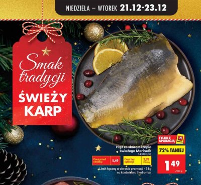 Karp promocja w Biedronka