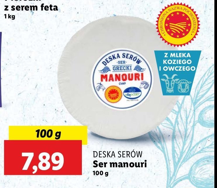 Ser manouri Deska serów lidla promocja