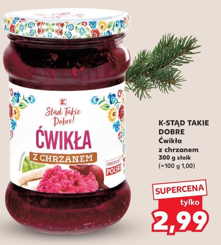 Ćwikła z chrzanem K-classic stąd takie dobre! promocja