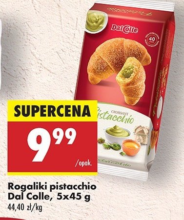 Rogaliki pistacjowe DALCOLLE promocja w Biedronka