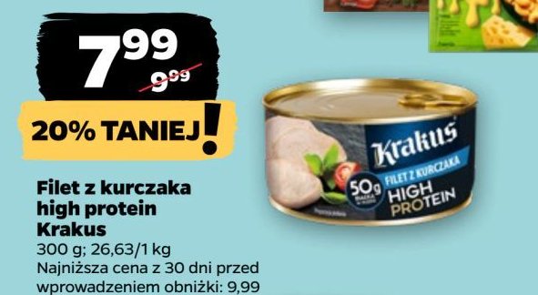 Filet z kurczaka high protein Krakus animex promocja