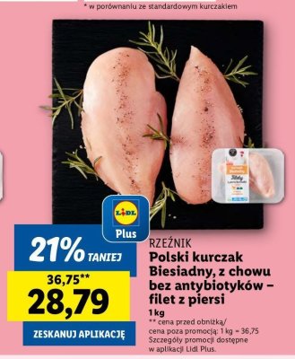 Filet z piersi kurczaka biesiadnego Rzeźnik codzienna dostawa promocja