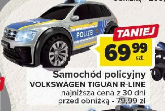 Samoch贸d volkswagen tiguan r-line Dickie toys promocja