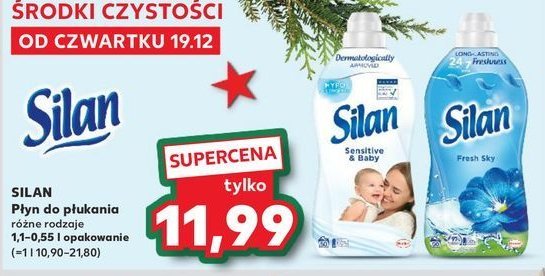 Płyn do płukania Silan sensitive promocja w Kaufland