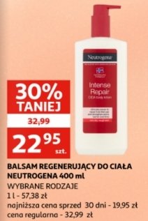 Emulsja do ciała intensywnie regenerująca Neutrogena formuła norweska promocja