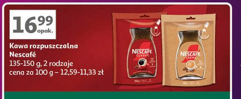 Kawa Nescafe classic promocja w Auchan