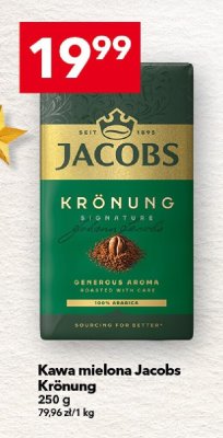 Kawa mielona Jacobs Krönung 250 g promocja w LEWIATAN
