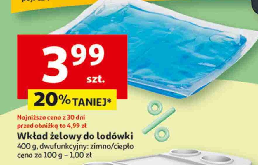 Wkład żelowy chłodzy promocja