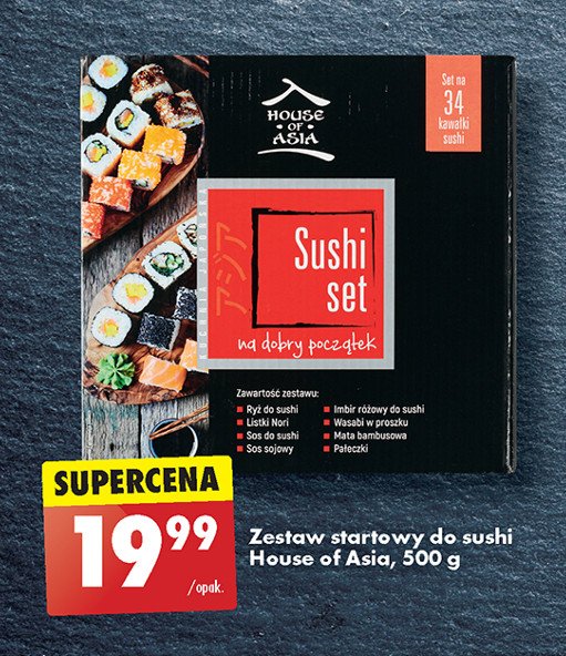 Zestaw do sushi House of asia promocja