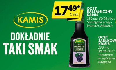 Ocet balsamiczny Kamis promocja w Euro Sklep