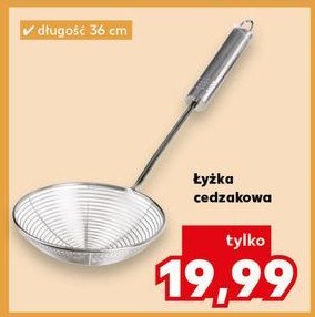 Łyżka cedzakowa 36 cm promocja w Kaufland