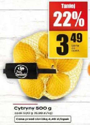 Cytryny promocja w Supeco